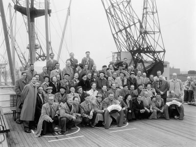 051_Vertrek naar Amerika_1954 © Van Duinen Anefo kopie (1)