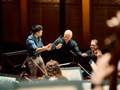Ammodo Masterclass, Dayner Tafur-Diaz en Paavo-Jarvi -cr Eduardus Lee (3)
