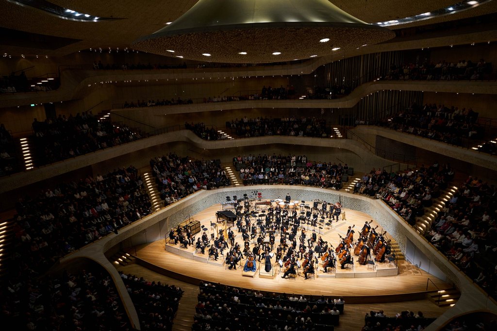 Concertgebouworkest Young performs their final concert in the stunning Elbphilharmonie in Hamburg.