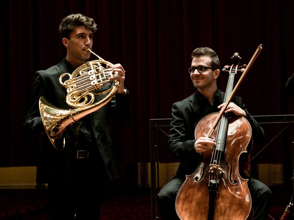 Fiorenzo Ritorto and Fabrizio Scilla, Academy of the Concertgebouw Orchestra 2019-2020