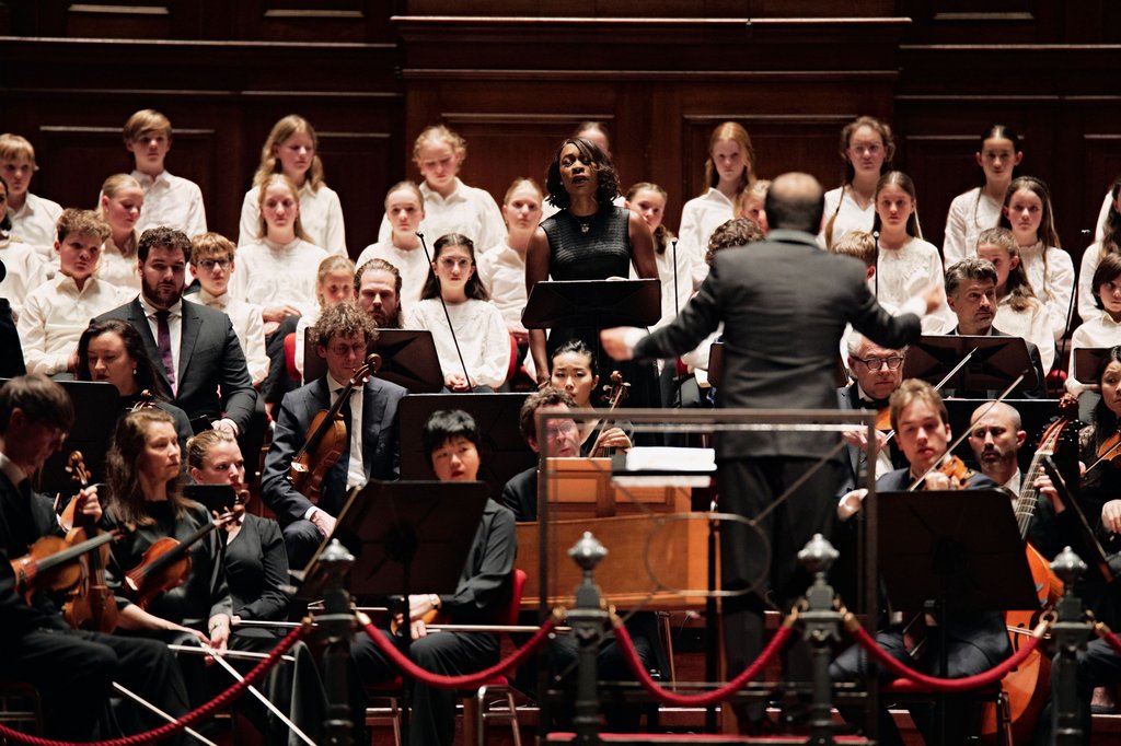 Riccardo Minasi conducts the St Matthew Passion with soprano Jeanine De Bique and the children of the National Children’s Choir and National Boys’ Choir, April 2025