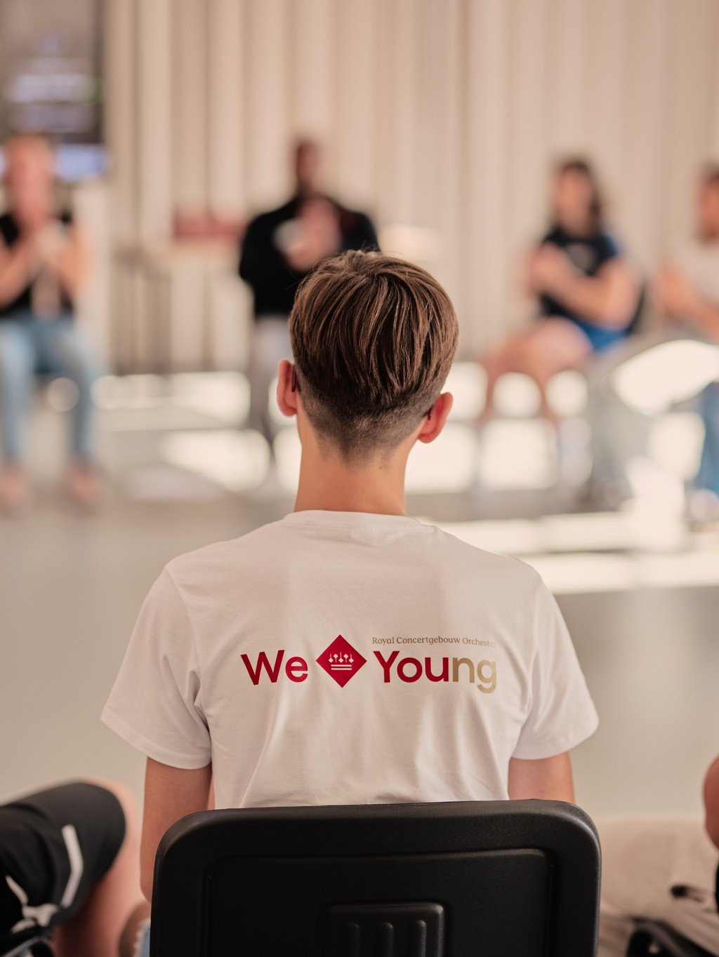 After rehearsing with the orchestra, the students attend United World Colleges Nederland lessons focused on personal growth, democracy, and ambassadorship.