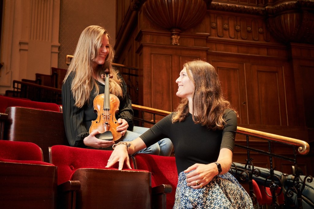 Coraline Groen en Victoria van Tets