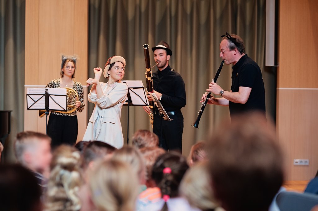 Schoolconcert Peter en de Wolf