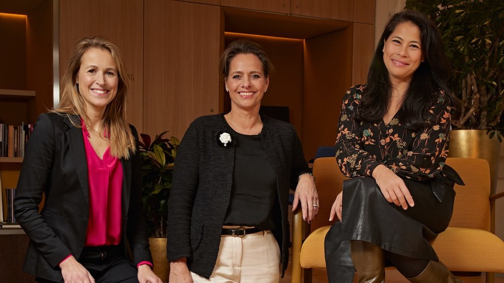 Katinka Canté, Anne Christin Erbe en Patty Nobrega