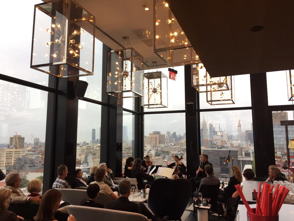 Musicians from the Concertgebouw Orchestra gave an exclusive performance at the citizenM New York Bowery hotel in 2019