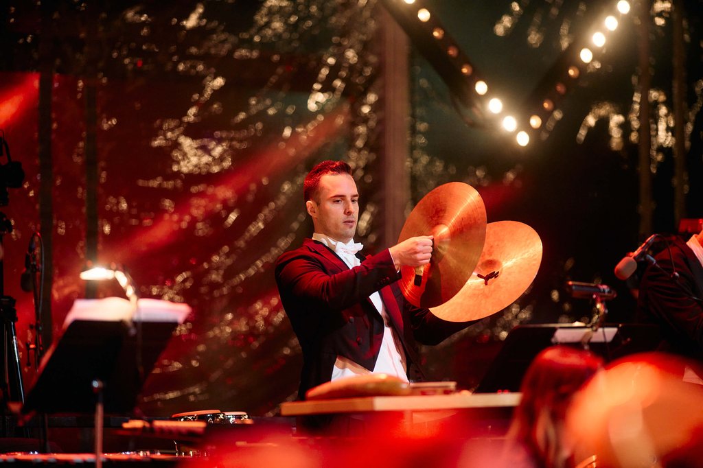 Percussionist Bence Major