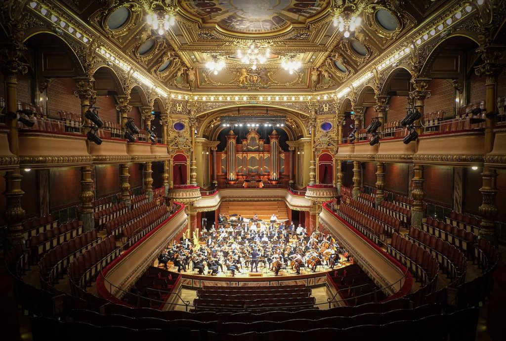The Concertgebouw Ochestra in the Victoria Hall Genève
